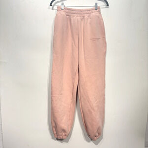 COMFRT Collection Pastel Edit Jogger Sweatpants Sz S Pink Pockets Oversized